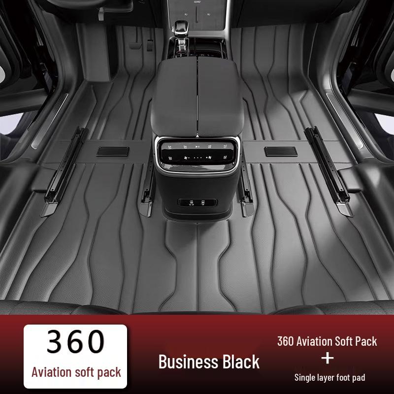 Custom Full Coverage Floor Mats for Toyota RAV4 2026 Model Black Single Layer