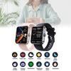 Sleek Fitness Smartwatch For Heart Rate Blood Oxygen And Blood Pressure Monitoring