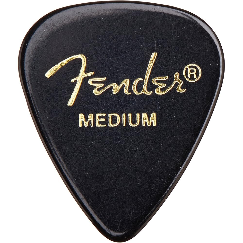 Fender Pick 351 SHAPE CLASSIC PICKS - 144 COUNT MEDIUM, BLACK