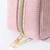 Large Corduroy Pencil Case High Capacity Pen Pouches Travel Makeup Bag Pen Organizers Storage Bag for Student Women Girl