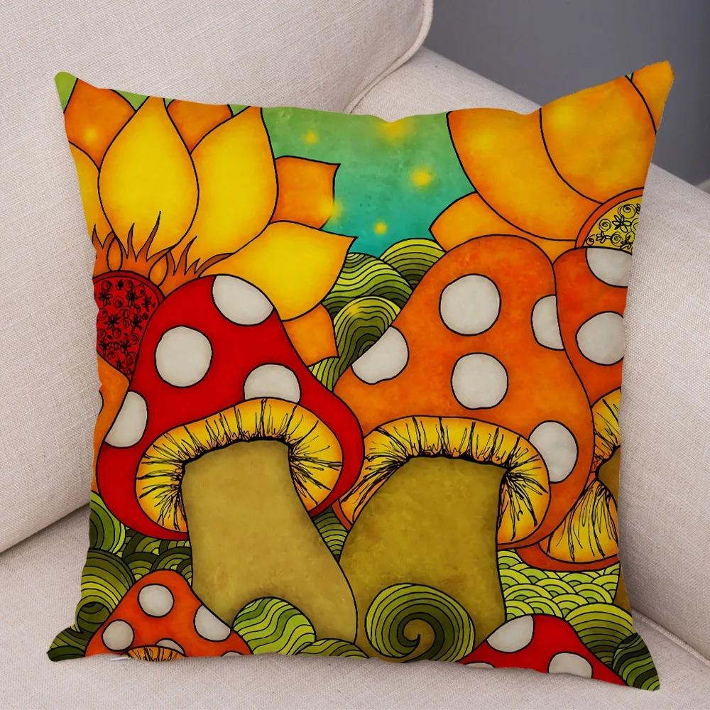 Colorful Creative Pillowcases Interior Decoration Office Living Room Home Pillowcases