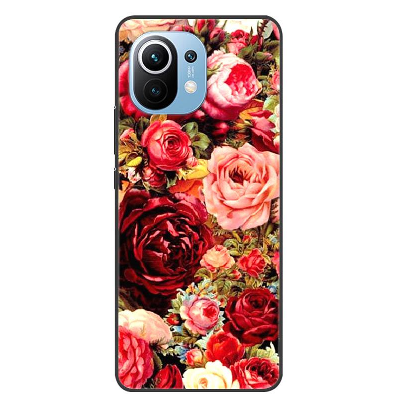 For Xiaomi 11 Lite 5G NE Case Protective Silicone TPU Phone Cases for Xiaomi Mi 11 Lite 5G Shockproof Covers 11Lite Soft Fundas