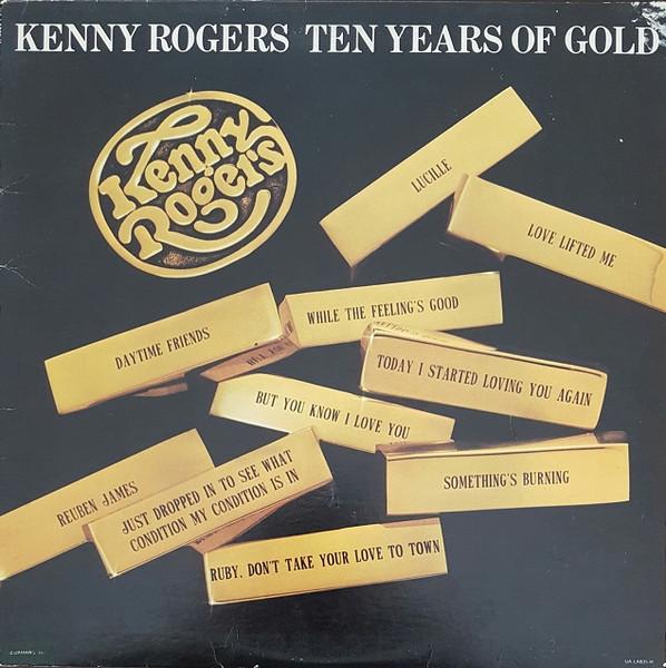

LP Record KENNY ROGERS Ten Years Of Gold UALA835H UNITED ARTISTS US Pop Used
