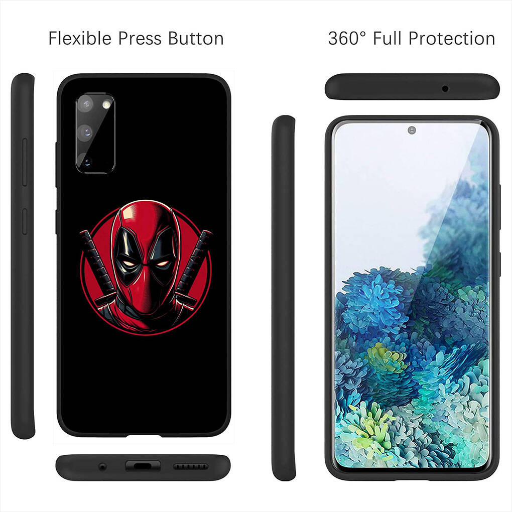 Cover for iPhone 17 16 15 Xiaomi Poco Redmi Note 14 13 12 11 Pro Max 9 16e Samsung Galaxy S25 S24 OPPO Huawei Wolverine Super Hero Deadpool Phone Case