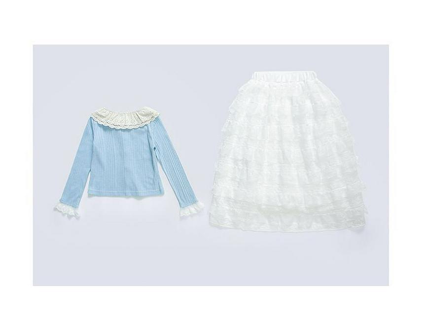 Dívčí preppy korejská sukně set na podzim 2025 - Sladký jarní outfit