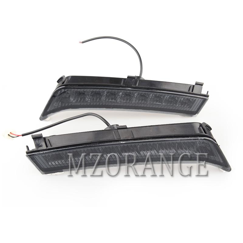 Daytime Running Light For Subaru Forester 2013 2014 2015 2016 2017 2018 DRL Car Accessories Fog Lamp Foglights Turn Signal Lamps