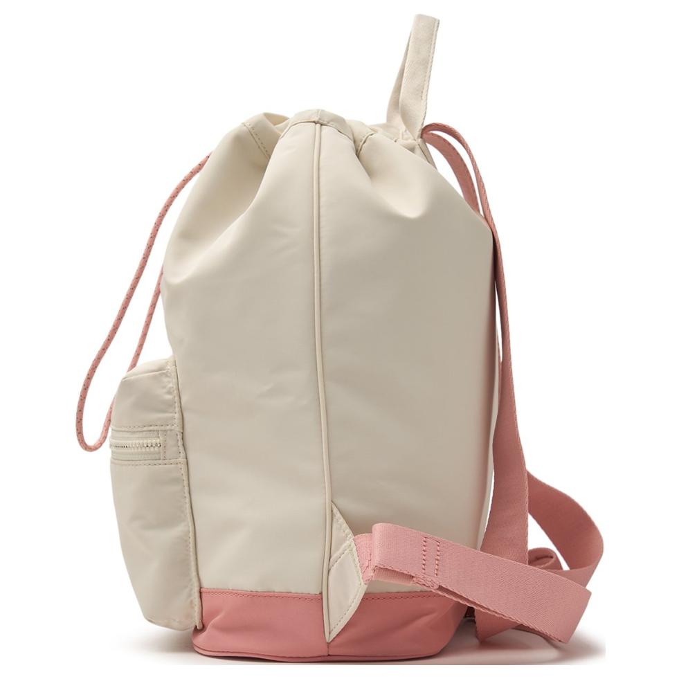New MLB Nylon Backpack Regular Women's Ivory 3ABKM064N-43CRD
