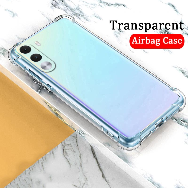 For Realme C100X Case Air Protection Silicone Clear Transparent Shockproof Housing for Realme C100i Phone Casing