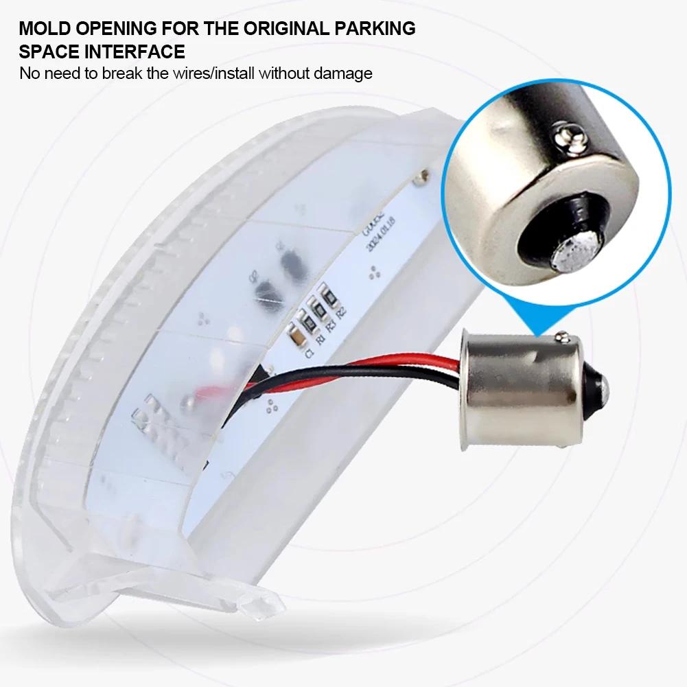 For Renault Clio MK2 1998-2005 For Twingo 1 1993-2007 1/2Pcs Car Styling LED License Number Plate Light OEM#:7700410754