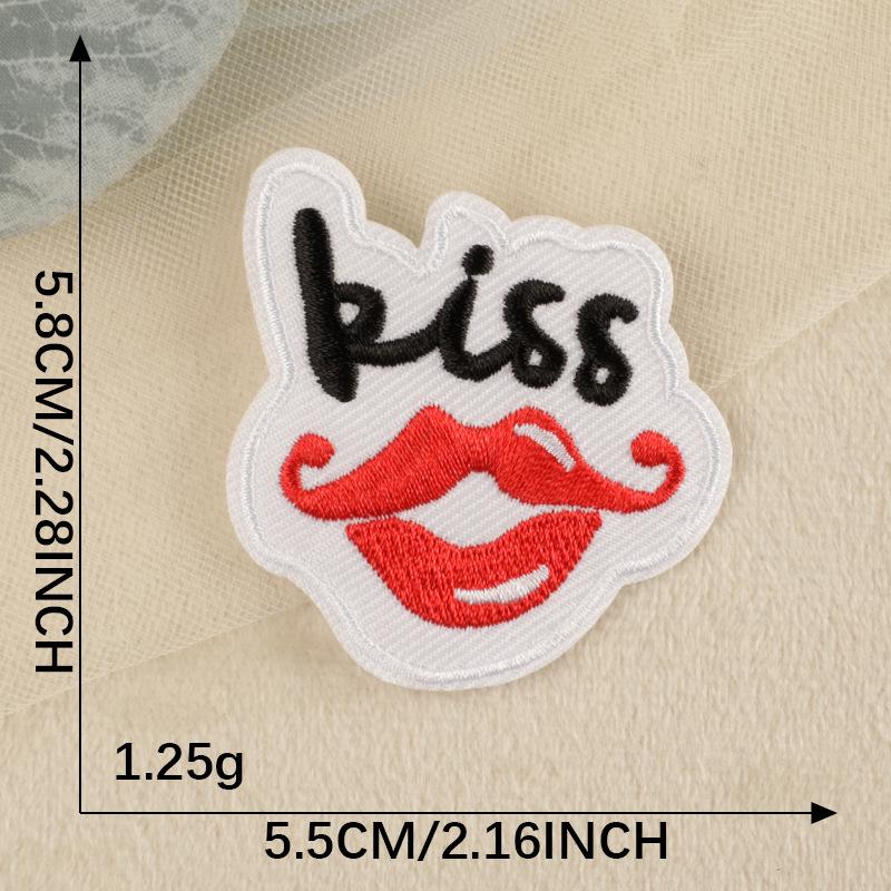Original Cartoon Smiley Face Embroidery Patch for Clothing and Hats