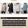 Puff Long Loose Solid Everyday Autumn [POGCZMKK] Women's Blouse, Top, Shirt, Pleated, Sleeve, Sleeve, Fit, Figure-Flattering, Stylish, Slimming,