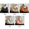 Fashion Canvas Shoulder Bags Solid Color Large Capacity Messenger Bag Totes Bag Women Female