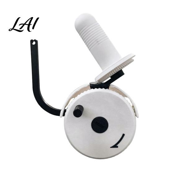Beginners Yarn Hand-Cranked Ball Table Clamp, Winder with Holder, Manual Portable Maker Wool Spinner