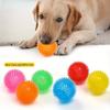 5 Stück Langlebige Stachelige Hundekauspielbälle | Ungiftig, Interaktives Spiel- und Zahnpflegespielzeug für Alle Rassen, Ideal für Starke Kauer