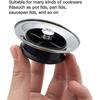 6 Pieces Heat Resistant Pot Lid Knob Replacement Handle Universal Handle For Pot Lids Pan Lids Cookware Pot Lid Handle Replacement Lid Knobs For Home 