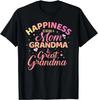 Glück ist, Mama, Oma und Uroma zu sein Geschenk Unisex T-Shirt