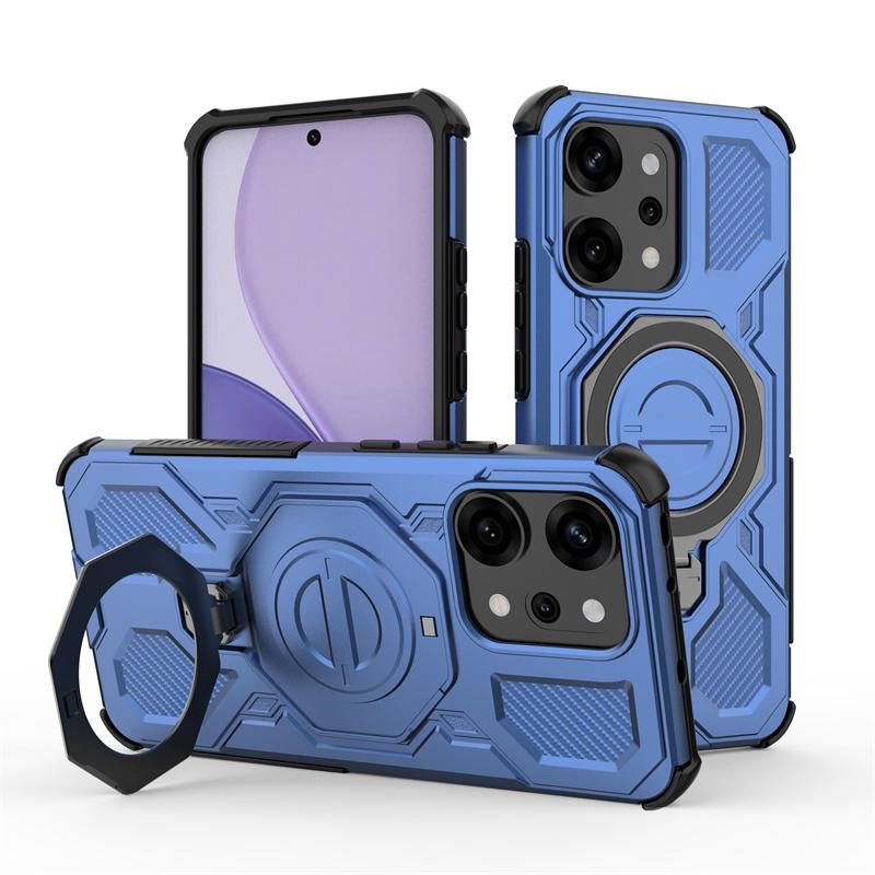 Magnetic Wireless Charge Cover For Oppo Reno 14 Pro Phone Holder Back Case For Oppo Reno 14 Pro Cover For Oppo Reno 14 Pro Case