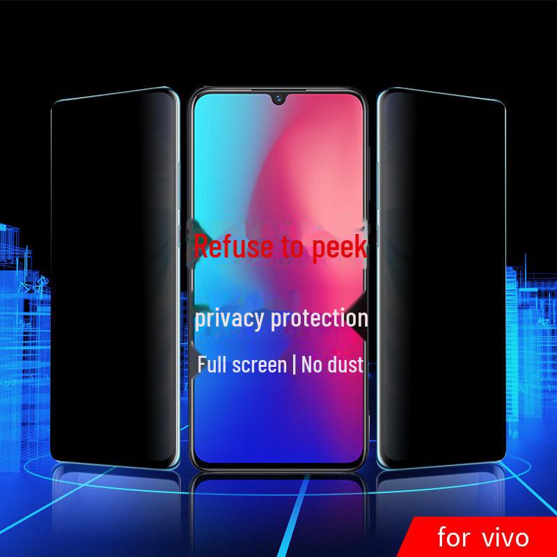 Privacy Screen Protector for Huawei Enjoy 20/Honor 30 - Full-Screen High-Transparency Anti-Peeping Tempered Glass Film for X10MAX