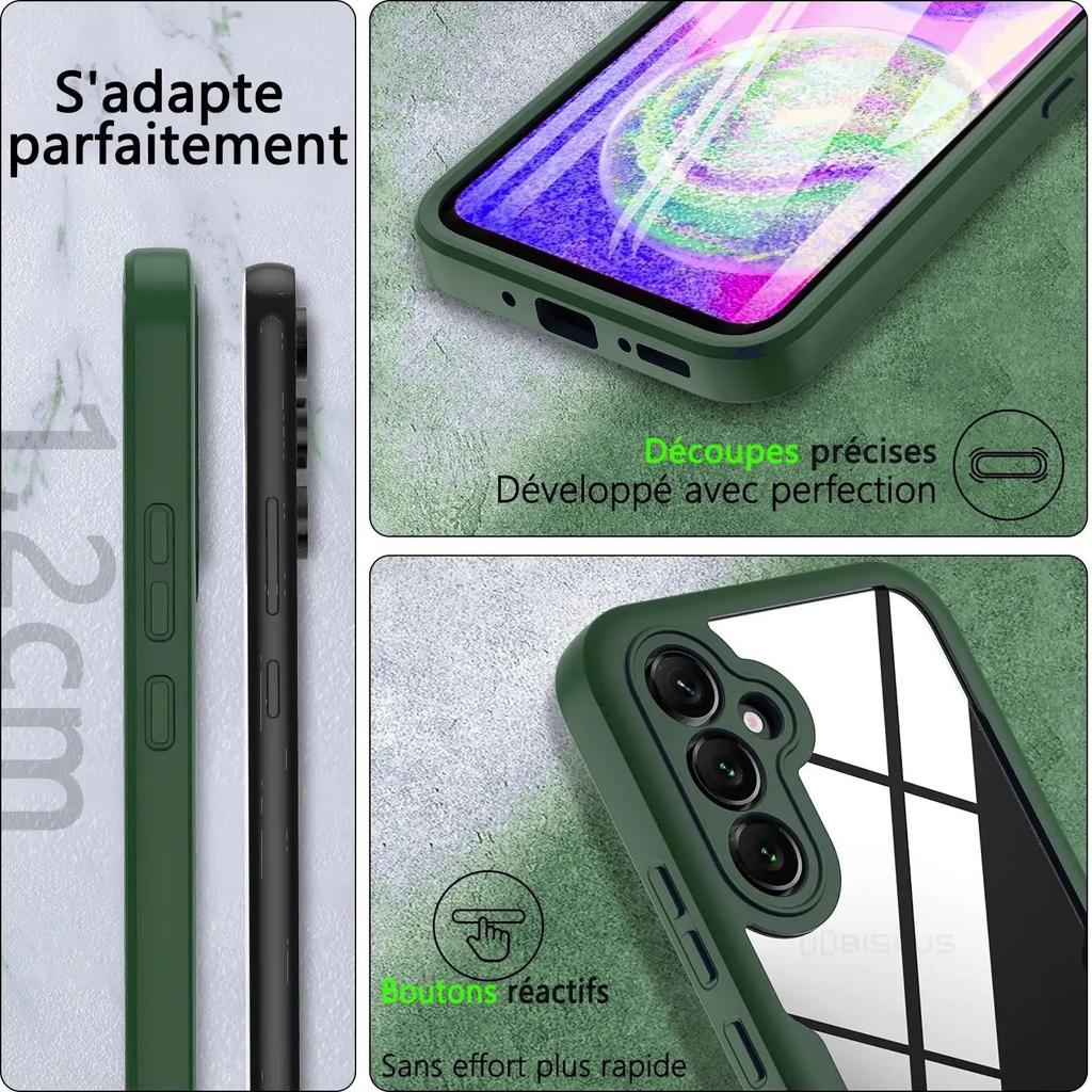 360 Grad Vollschutzhülle für Samsung Galaxy A37 A57 A07 A05S A05 A35 A15 A14 A24 A34 A54 A13 A73 A33 A53 Schutz Handyhülle