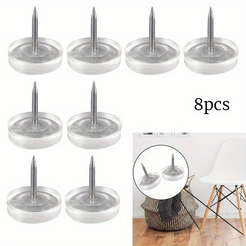 

8 шт. Мебельные ножки Глайды Гвозди Накладки для защиты ножек стула, дивана, стола Влагостойкие Глайды Гвозди Протекторы пола