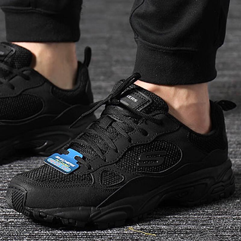 Skechers Men s 51706 Black Sport Casual Shoes US 8.5