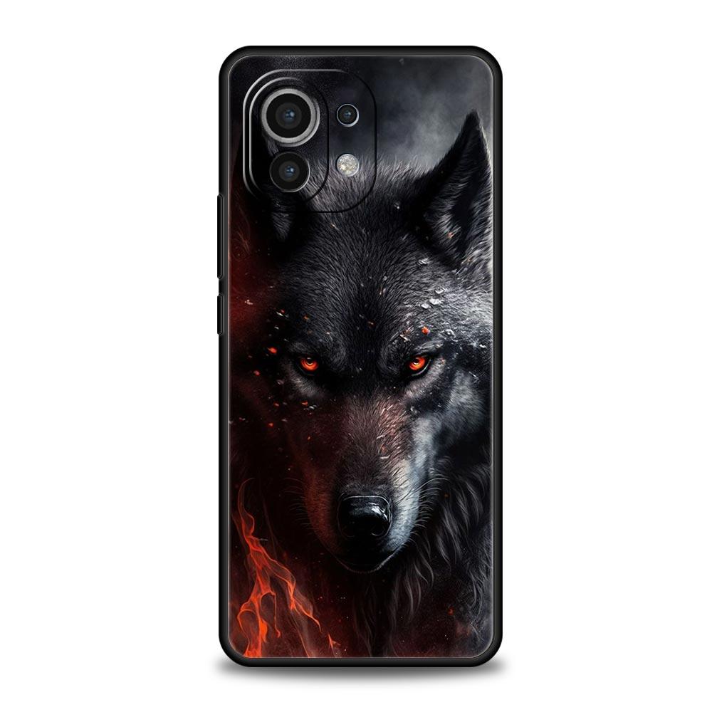 The Wolf Phone Case For Xiaomi 17 14 15 13 14T 13T 12T 11T Pro 12 11 Lite Poco X7 X5 X3 NFC F7 F6 Soft Cover