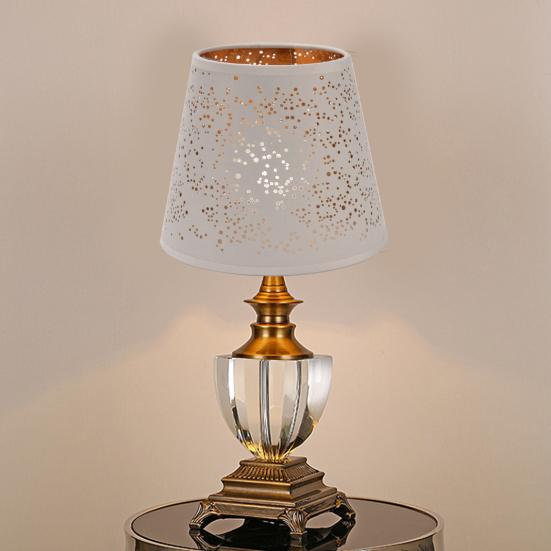 Lamp Cover Romantic Ambience Decorative Easy And Warm Cleaning Dust-proof Lamps Protection Black/White