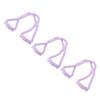 3pcs Figure 8 Resistance Exercise Band Open Shoulder Tension Fitness Stretch Arm Back Training Elastic Ropes Purple