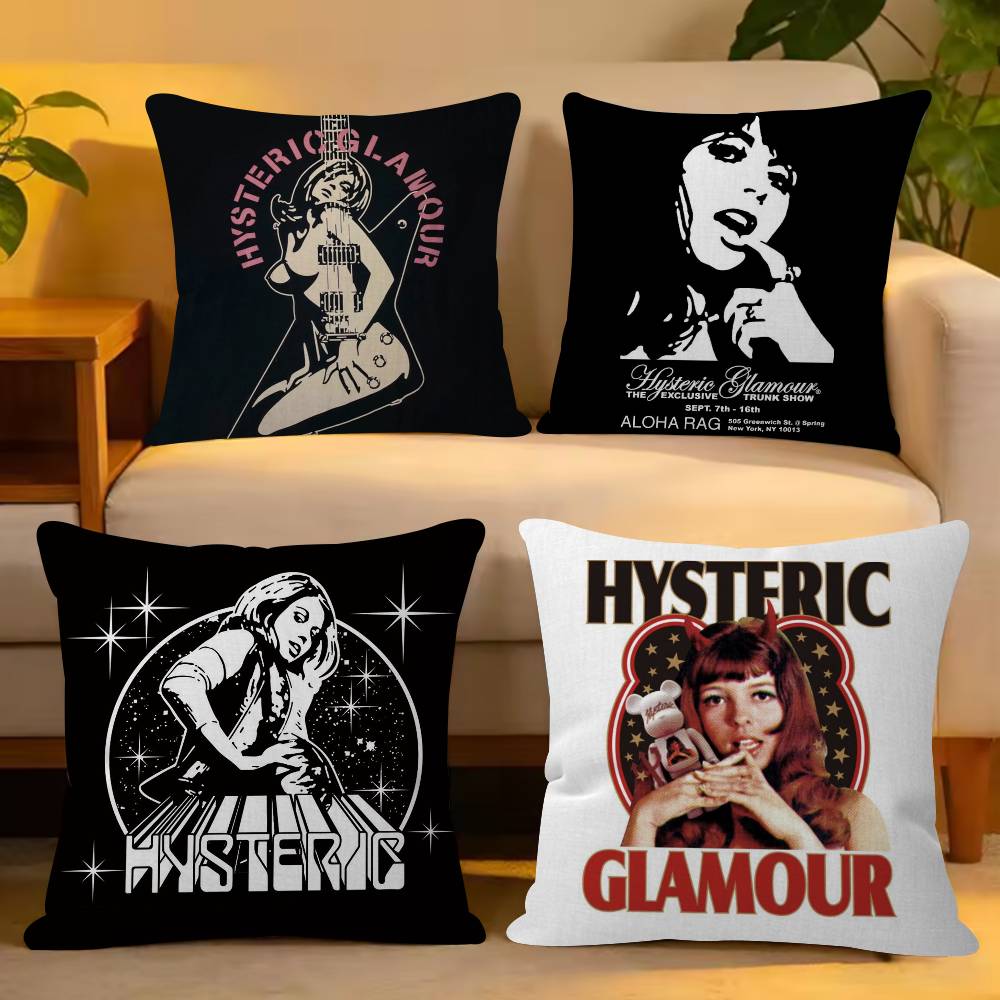 HHystericS GGlamour Decorative Room Aesthetics Pillow Case Home Decor Bedroom Sofa Bed Couch Pillow Cover x