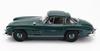 Norev Scale 300SL 1954 Green Gullwing Diecast Car with Full Opening and Closing Mechanism 1/18 Mercedes-Benz (W198)