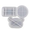 Round Rectangular Bear Head Dish Silicone Molds Storage Tray Plate Resin Molds for DIY Resin Art Gifts Home Decoration