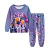 Children's Fashion Suit Skirt Round Neck Long Sleeve Top Pants