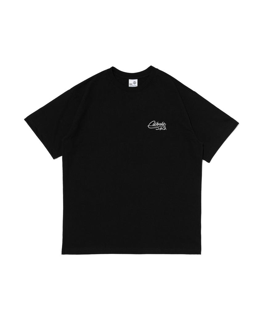 Wogseuaenko Hook And Fishing Short Sleeve T-Shirt (Black)