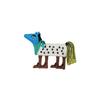 Cartoon Pony Studded Patch Decorative Embroidery DIY Cloth Applique Bag Hat Various Styles Cute Fabric Patch Sewing 5 Styles