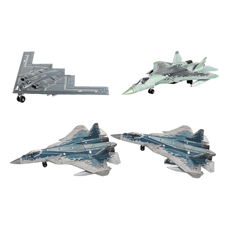 1 Piece Diy 3D Puzzle Assemble Collection Toys Fighter Model Tabletop Decoration Plane Model Ornament Building Blocks Toy