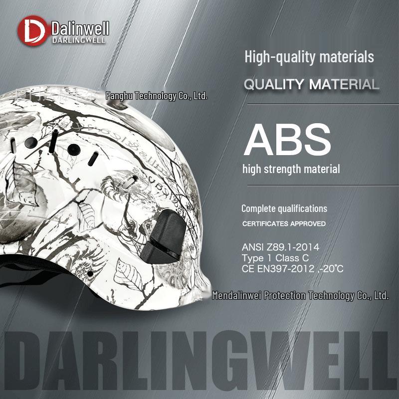 CE Kohlefaser-Konstruktion Sicherheitshelm - Neuer Nationaler Standard, Schlagfest, Herren Größe, Individueller Druck Verfügbar