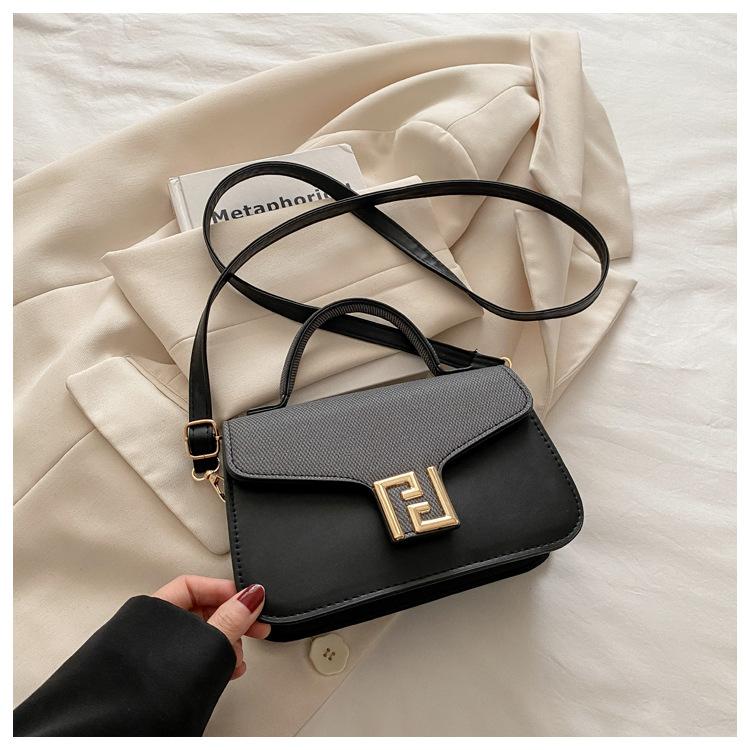 2025 summer new fashion trend small square bag casual simple women's niche shoulder messenger bag