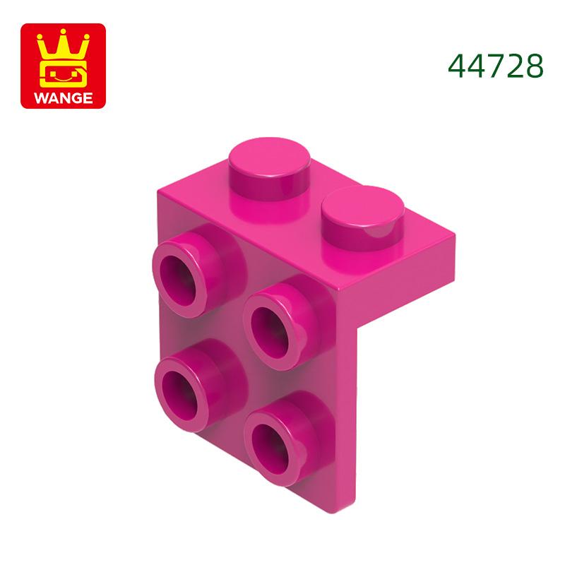 

128Pcs / Lot 44728 Bracket Block My Own Creation 2 + 4 Right Angle Parts Double sided Fitting Including Blocks DO-IT-YOURSELF Children s Playthings