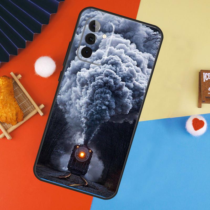 Train Rail Sunlight Case For Samsung Galaxy A14 A34 A54 A55 A35 A15 A73 A53 A33 A23 A13 A12 A32 A52 A51 Cover