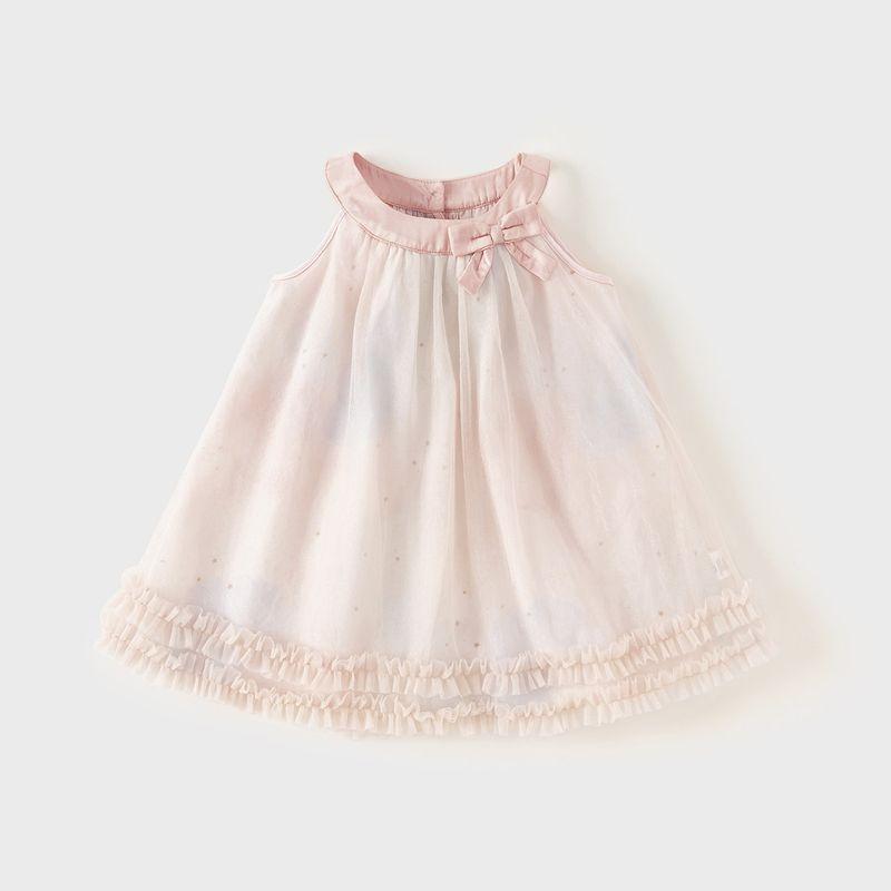 David Bella Kidsren's Dress Girls Summer Dress New Sleeveless Skirt Baby Girl Mesh Princess Dress Kidsren's Clothing