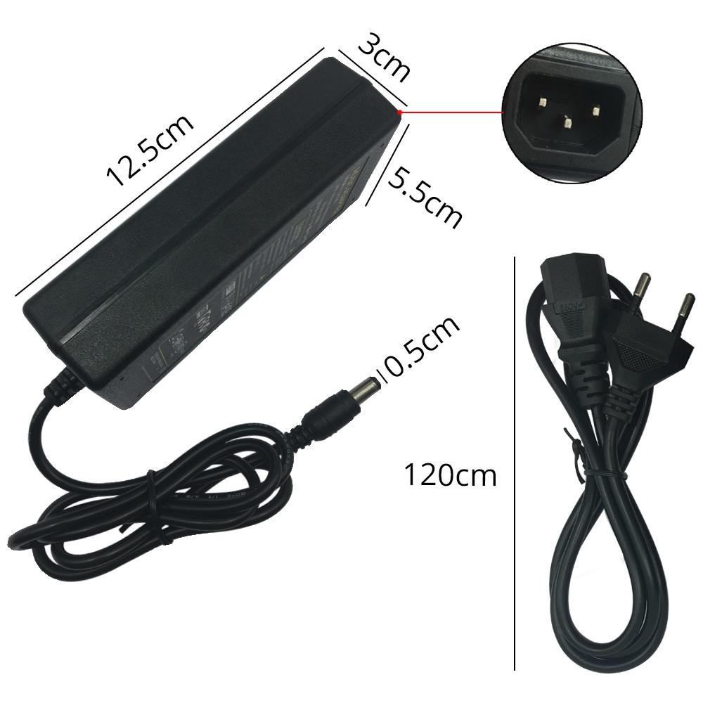 Adaptateur Secteur 24V 6A 144W - 100-240V AC/DC - Pour Bandes LED, TV, Routeurs, Enceintes…