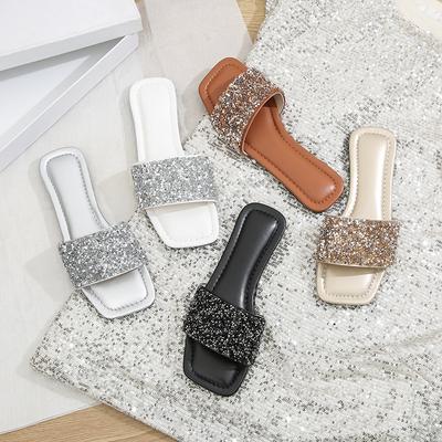 Summer New Fashionable Flat Bottomed Beach Shoes Plus Size Sandals 36-43