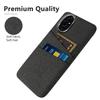 For Honor 200 5G Case Cloth + PC Hard Phone Cover with Dual Card Slots