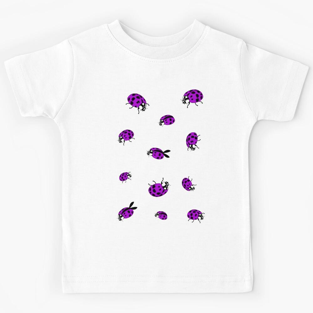 Lady beetle purple Kids T-Shirt 120