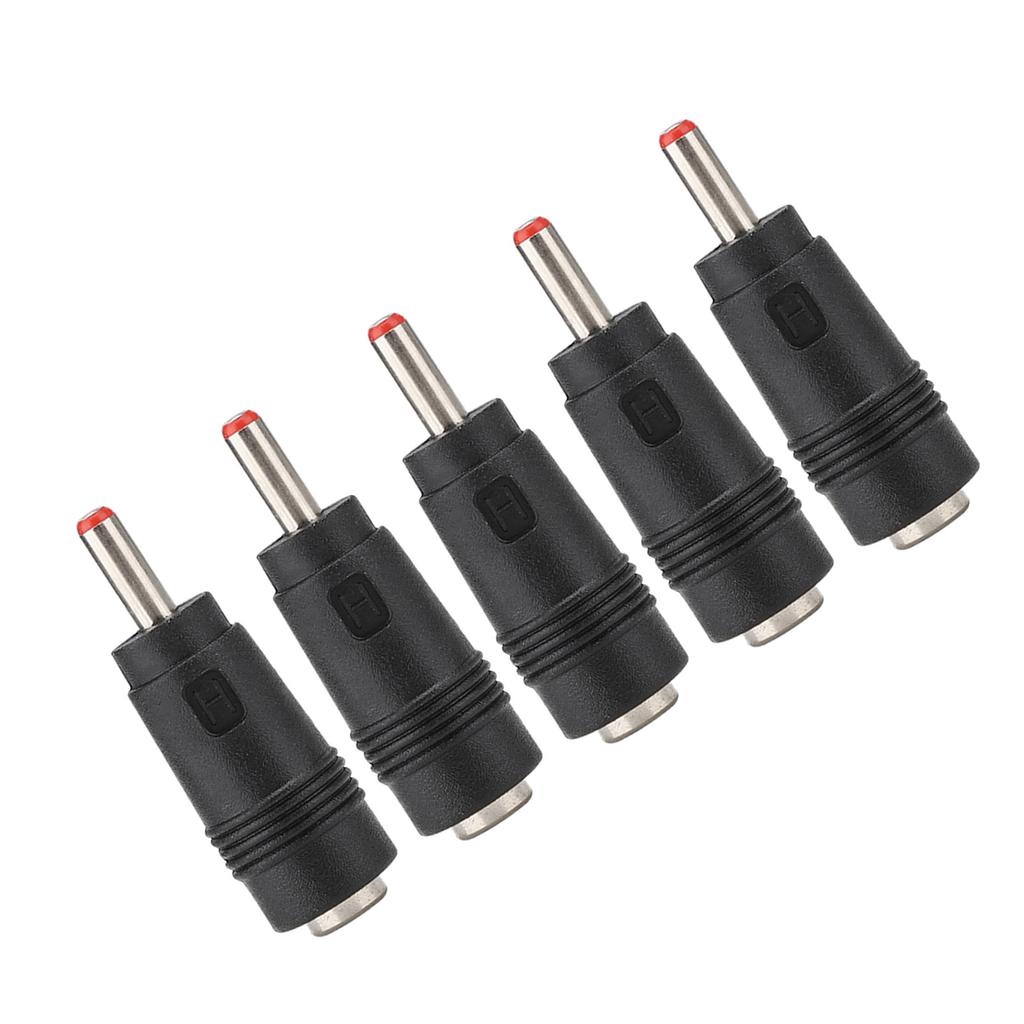 5PCS 5.5 x 2.1 Female to 3.5 x 1.35MM Male DC Adapter Connector Router Power Converter