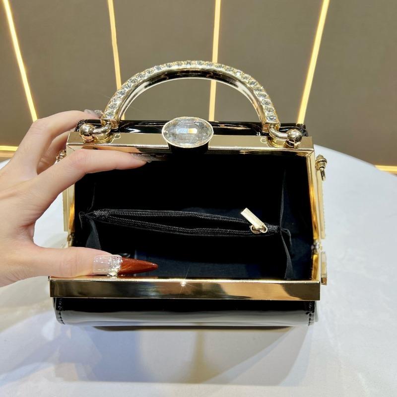 Handbag, Socialite Fashion Dress Bag, Handbag, Chain Single-shoulder Crossbody Bag