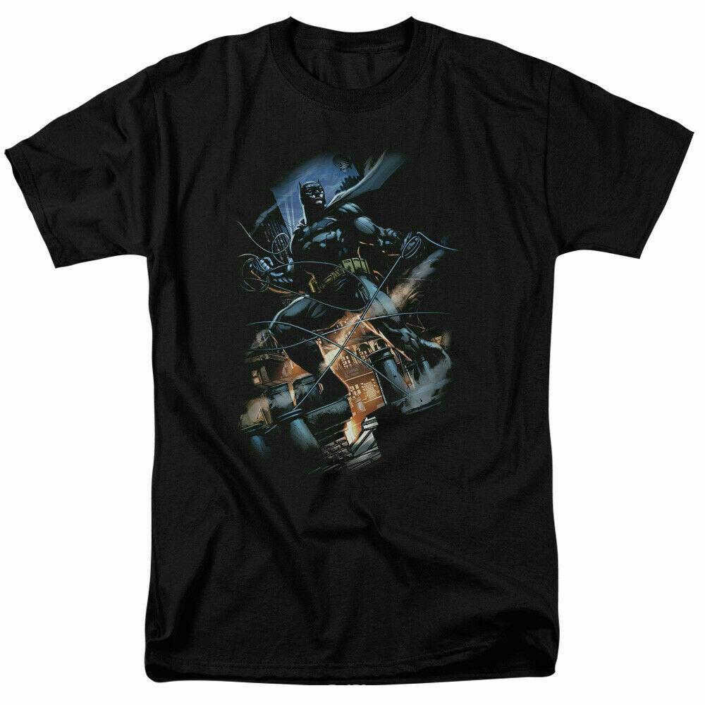 26 Batman Gotham Knight T Shirt Licensed Comic Book Tee Black Unisex T-Shirt XXXXL