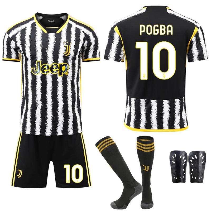 2324 Ensemble Domicile Juventus N°. 7 Chiesa 9 Hovic Football Sportswear 10 Pogba Édition Fan d'Usine