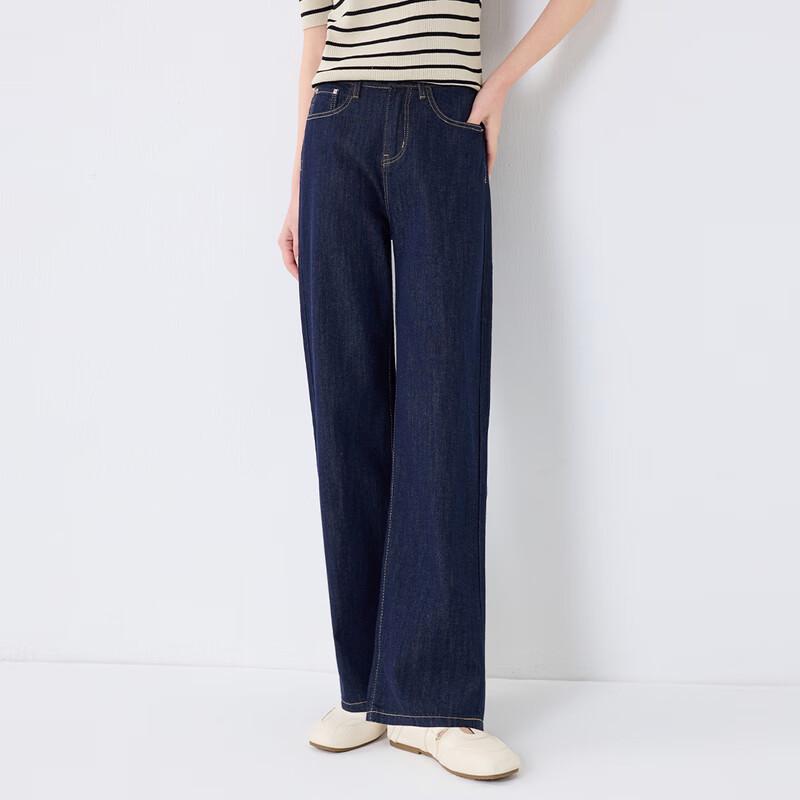 Dámské rovné džíny s vysokým pasem FivePlus