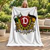 Dynamo Dresden Blanket Flannel Blanket Soft Cozy Plush Throw for Sofa Bed Lightweight Home Decoration Gifts for Christmas Various Holidays